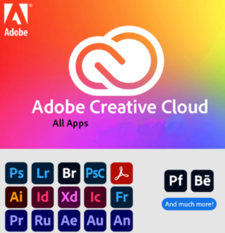 Adobe Creative Cloud (Full Apps) ✅ 1 Month