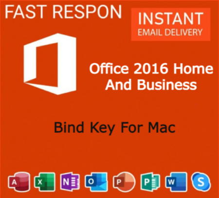 [BIND] Microsoft Office 2016 Home & Business on a MAC
